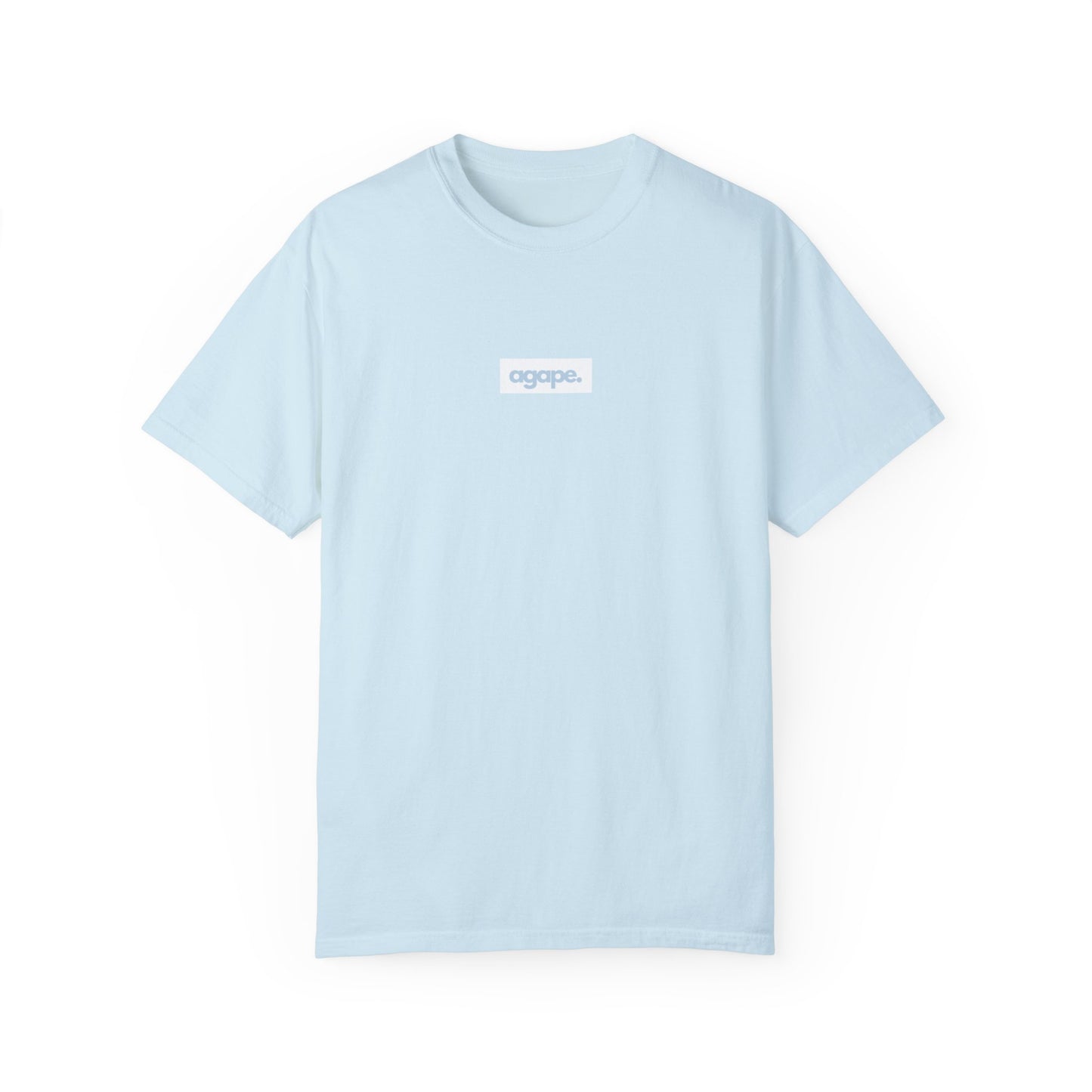 Agape Box | Premium Comfort Colors T-Shirt | Light Blue